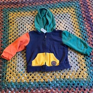 Vintage Little Me Multicolor Toddler Hoodie